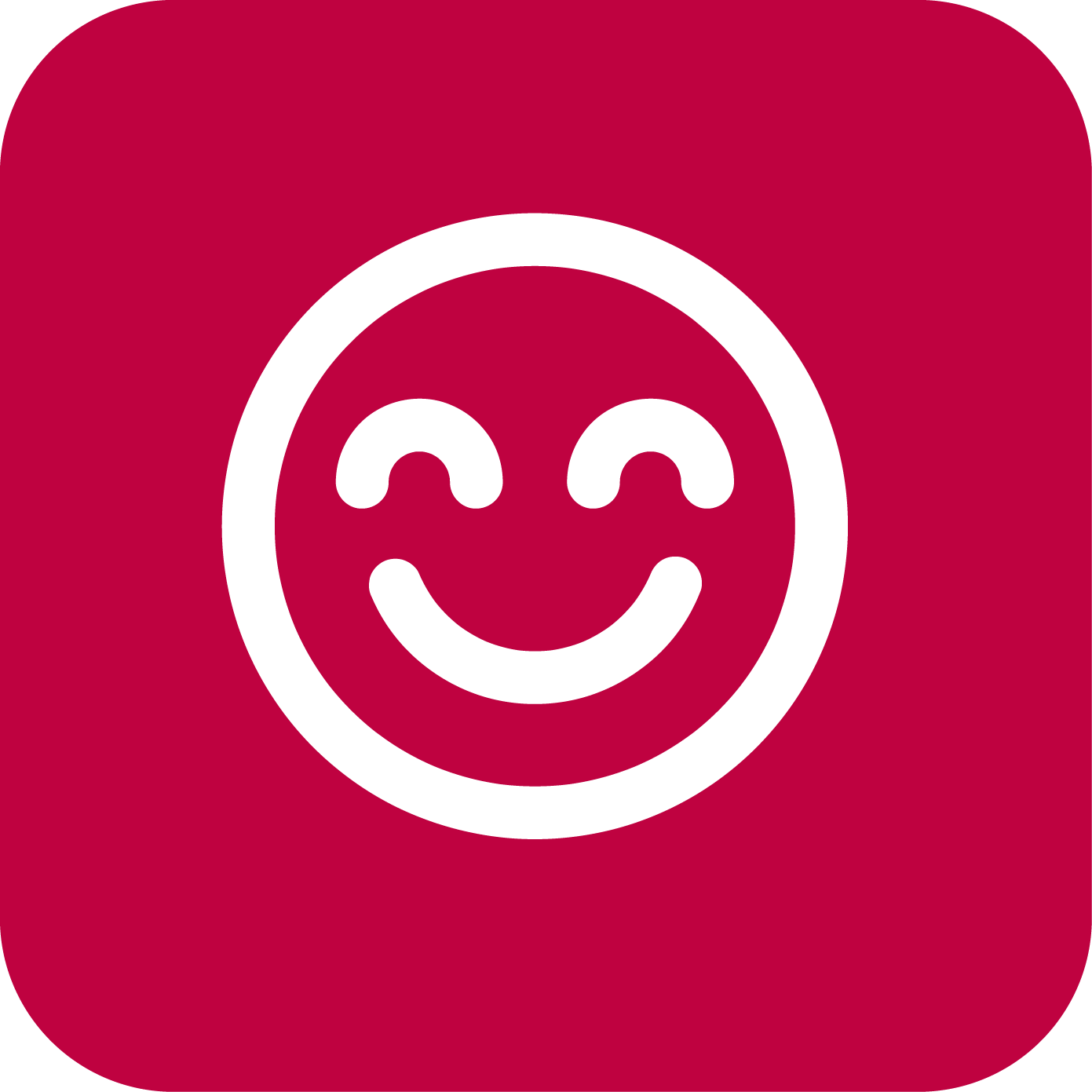 good nature values icons happy